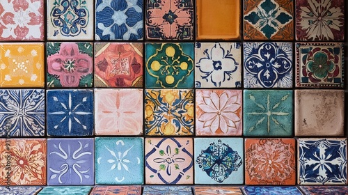 Colorful Tile Pattern.