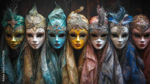 Venetian Masks. photo