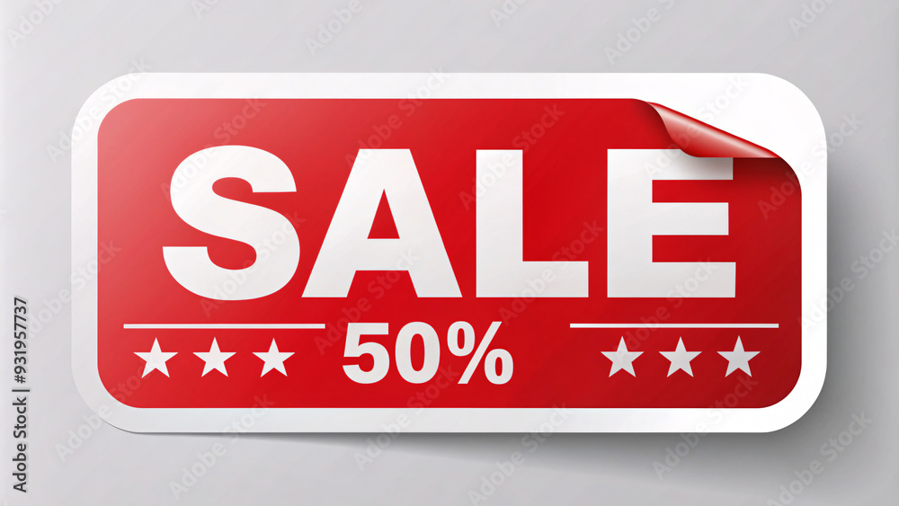 Sale sticker, discount offers banner Sale sticker, discount offers banner