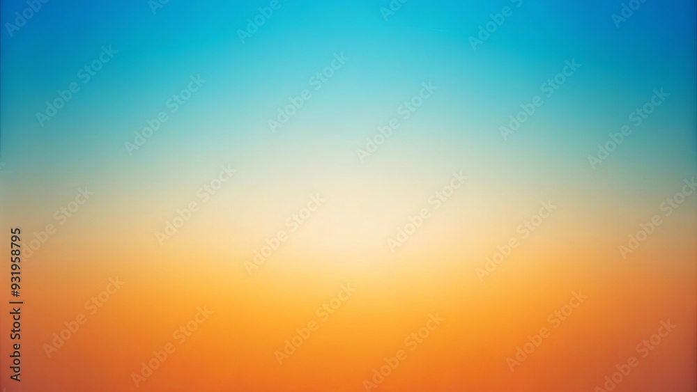 Soft gradient background with blend of cool blues and warm orange hues Soft gradient background with blend of cool blues and warm orange hues