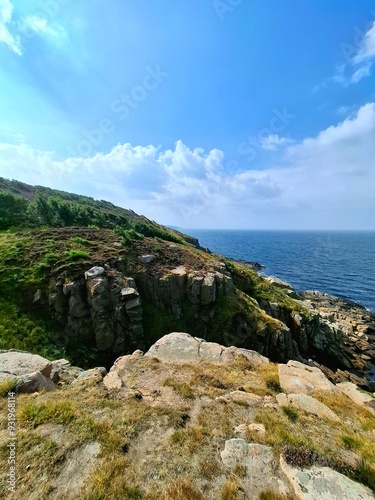 rocks and sea