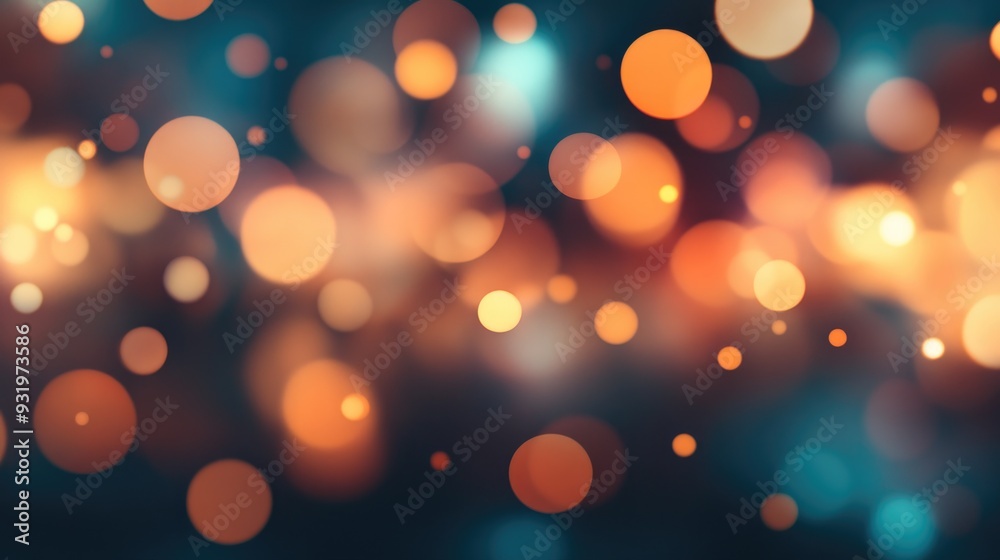 Abstract Bokeh Light Background Blurred backdrop featuring soft bokeh lighting effects Abstract Bokeh Light Background Blurred backdrop featuring soft bokeh lighting effects