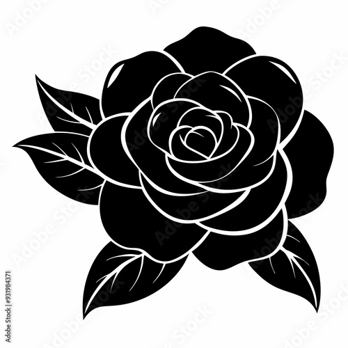 Camellia Black silhouette