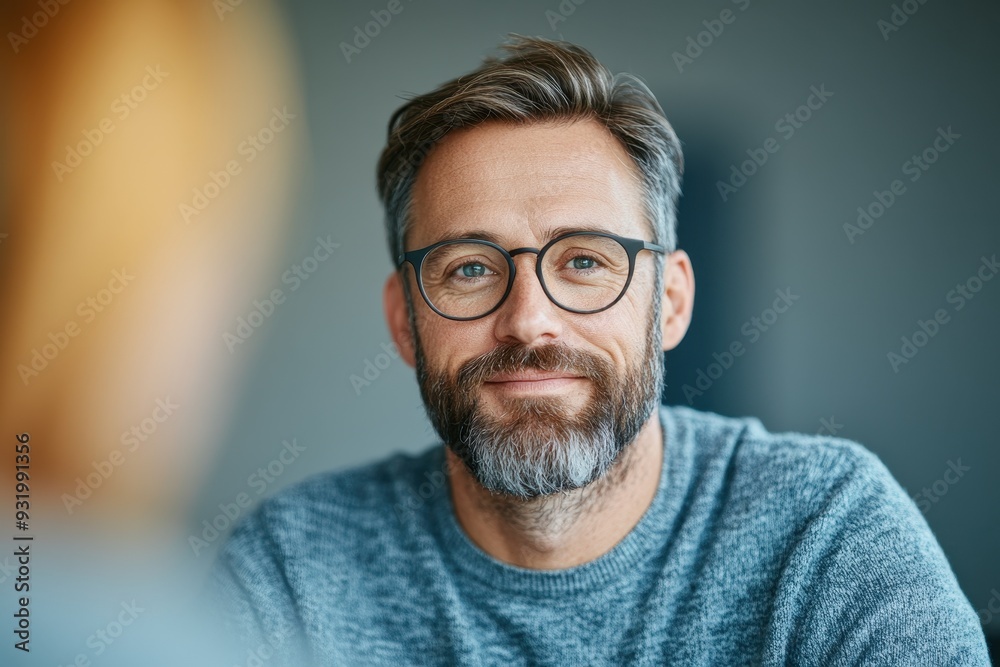 Financial Adviser Discussing Wealth Building with Young Entrepreneur in Sleek Office - Close-Up Interaction Financial Adviser Discussing Wealth Building with Young Entrepreneur in Sleek Office - Close-Up Interaction
