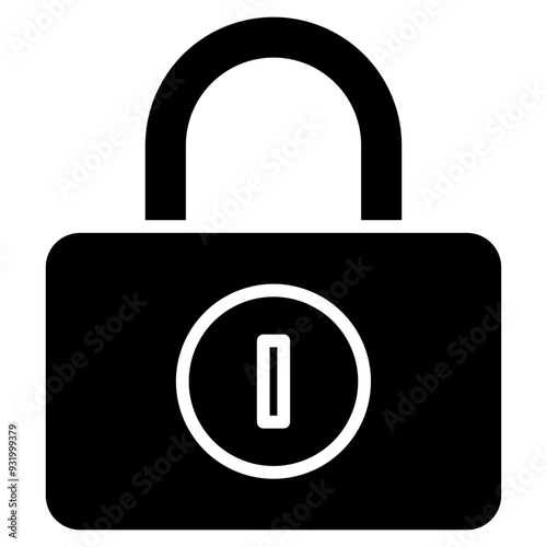 Lock Vector Icon photo