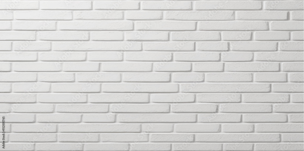 Abstract white brick wall texture for pattern background. Background texture of white brick wall. white brick texture seamless vector illustration Abstract white brick wall texture for pattern background. Background texture of white brick wall. white brick texture seamless vector illustration