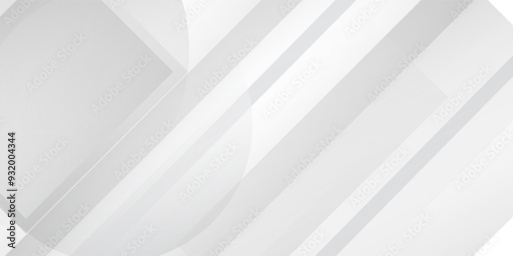 White geometric abstract background overlap layer on bright space with lines effect decoration. Modern graphic design element circles style concept abstract grey White geometric abstract background overlap layer on bright space with lines effect decoration. Modern graphic design element circles style concept abstract grey