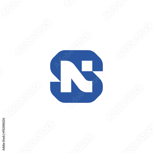 Free Download N logo modern, NS icon brand vector symbol - GFXLoad