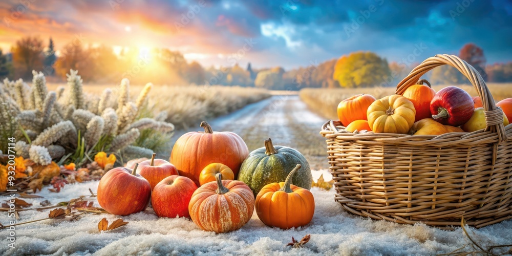 A chilly harvest season with sharp, fresh air , harvest, autumn, cold, crisp, farm, rural, countryside, seasonal, nature, leaves A chilly harvest season with sharp, fresh air , harvest, autumn, cold, crisp, farm, rural, countryside, seasonal, nature, leaves