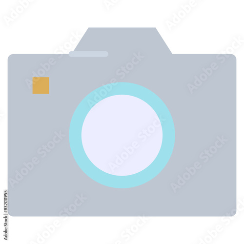 Camera Outline Color Icon