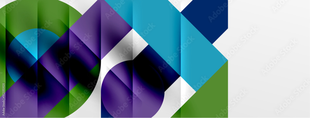 Round shapes, circles and lines minimal geometric background. Vector Illustration For Wallpaper, Banner, Background, Card, Book Illustration, landing page Round shapes, circles and lines minimal geometric background. Vector Illustration For Wallpaper, Banner, Background, Card, Book Illustration, landing page
