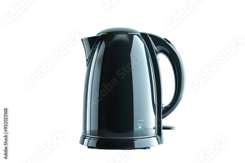 Electric kettle in action Isolated On Transparent Background