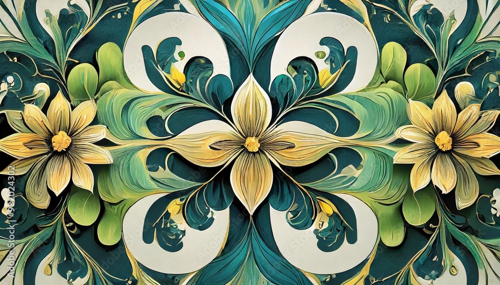 pattern with flowers pattern with flowers