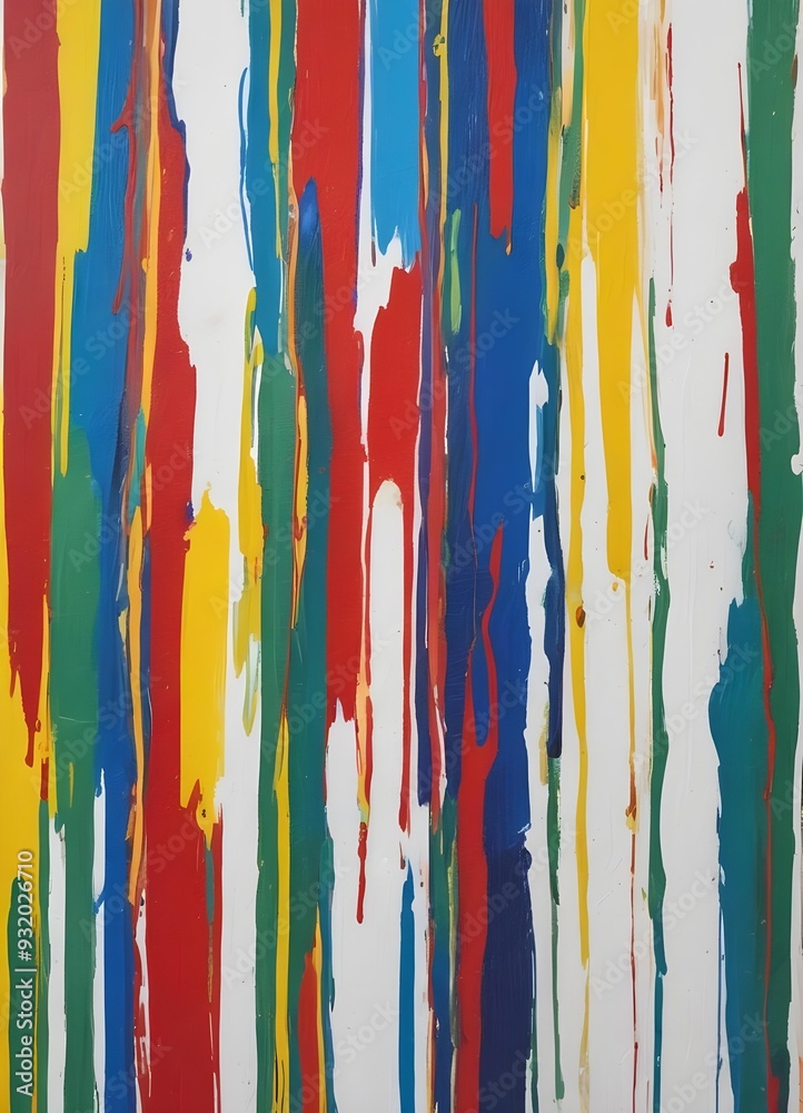 Vibrant Oil Paint Streaks and Textures in Bold Color Palette Vibrant Oil Paint Streaks and Textures in Bold Color Palette