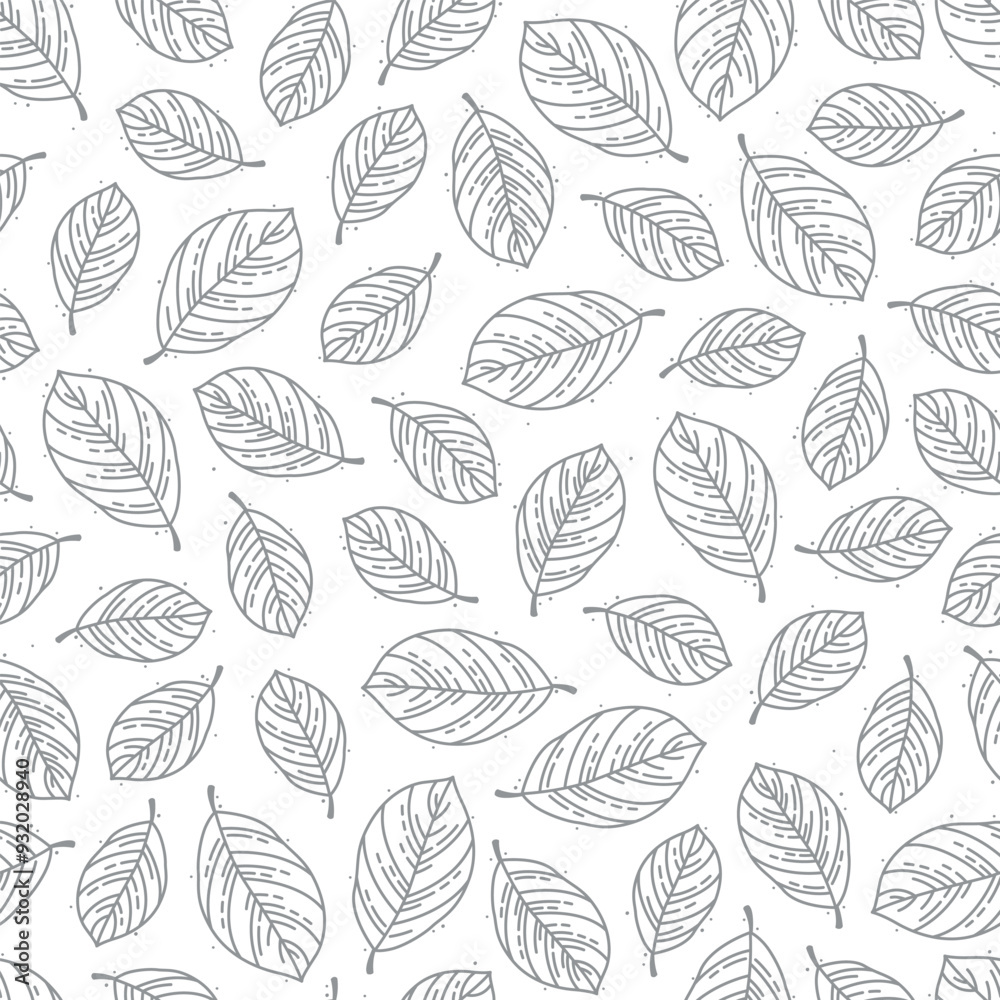 Series of seamless flower pattern motif in rustic floral hand drawing outline line textile fabric wallpaper paper wrap print Series of seamless flower pattern motif in rustic floral hand drawing outline line textile fabric wallpaper paper wrap print