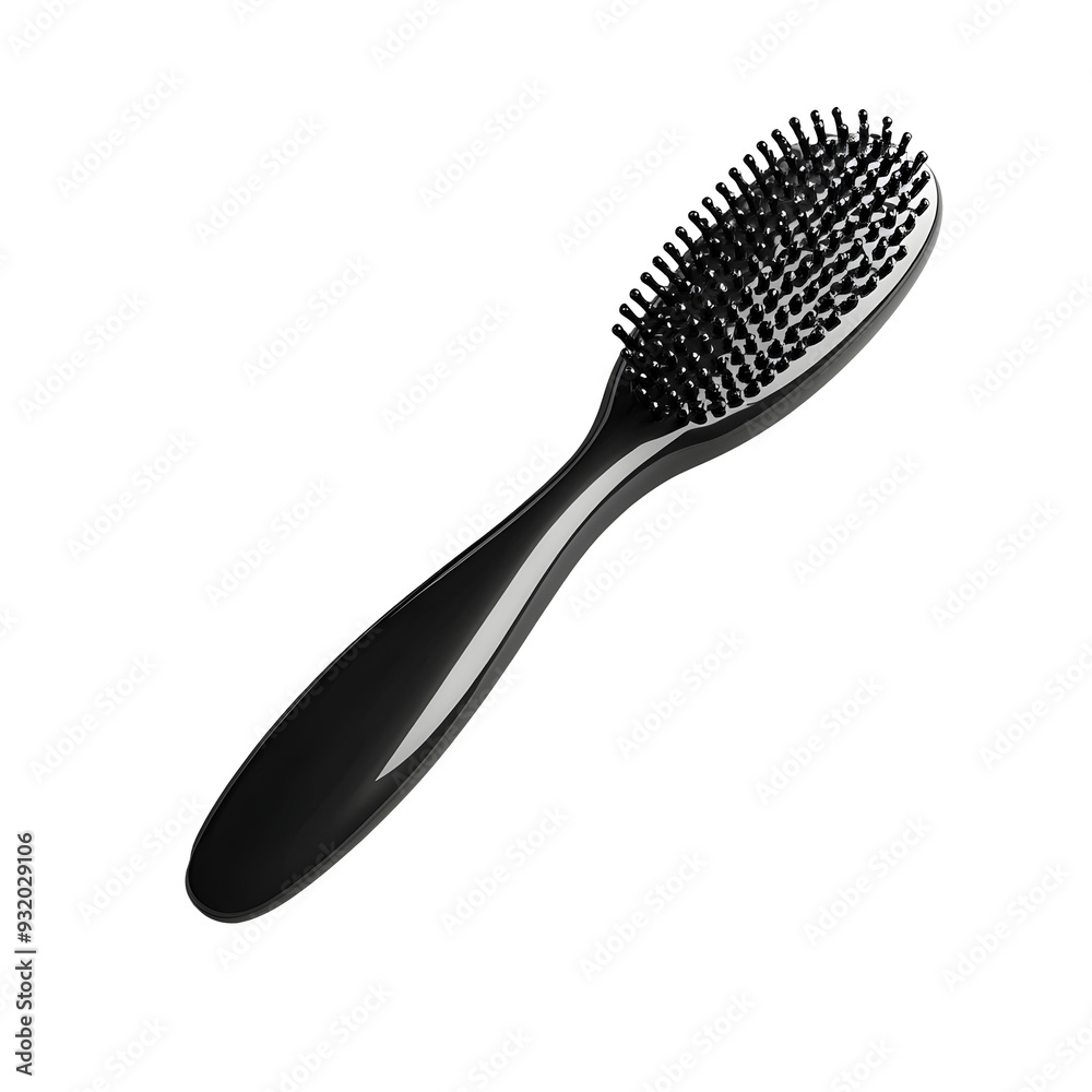 Minimalist Hairbrush for Women on Plain White background transparent png Minimalist Hairbrush for Women on Plain White background transparent png