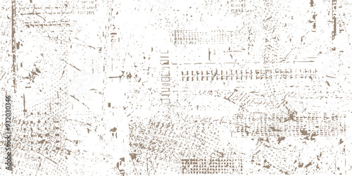 Abstract vector noise. Small particles of debris and dust. 