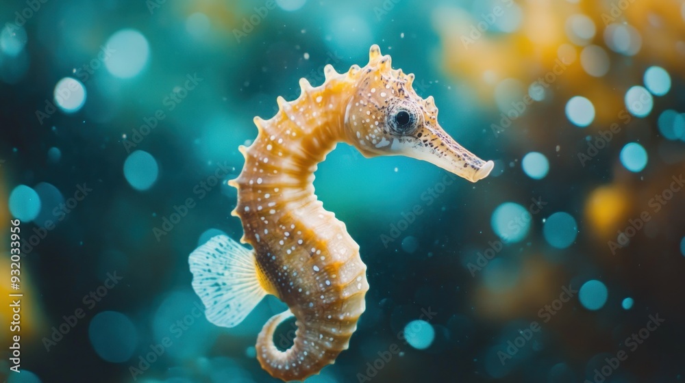 Seahorse in an Aquarium Seahorse in an Aquarium