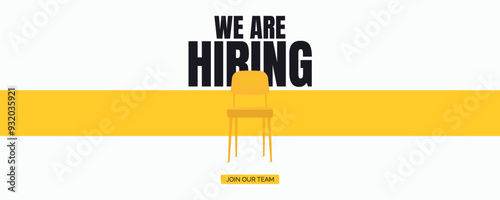 We are hiring. we're hiring creative concept. Hiring creative work. open vacancy design, Hiring social media poster design.