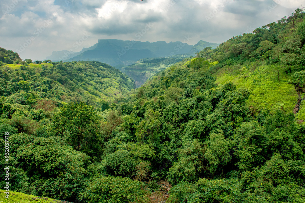 Fototapeta premium Very beautiful panoramic Landscape of Ghat