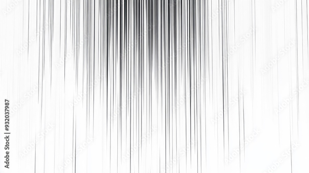 Fototapeta premium A minimalist pattern of straight lines on a white background, ideal for abstract and modern design themes
