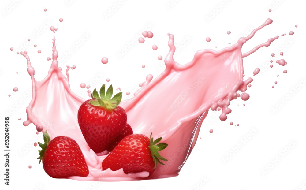 PNG Splash milk strawberry berries. PNG Splash milk strawberry berries.