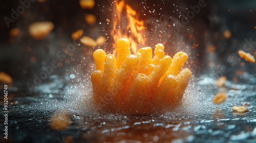 Flamin' Hot Cheetos in a Splash of Fire photo