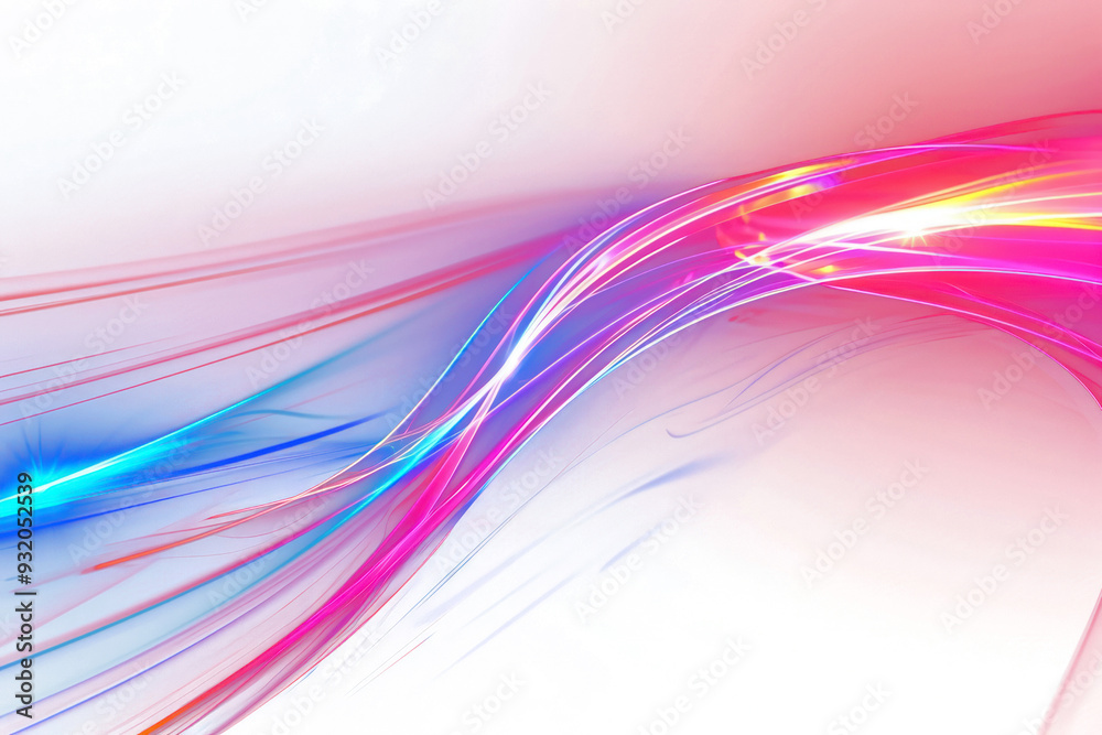 PNG Vibrant neon light streaks  overlay effect, transparent background