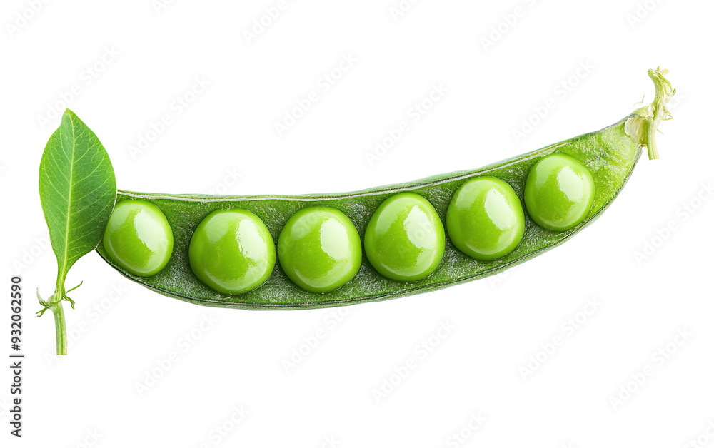 Green pea vegetable bean on transparent background, png Green pea vegetable bean on transparent background, png