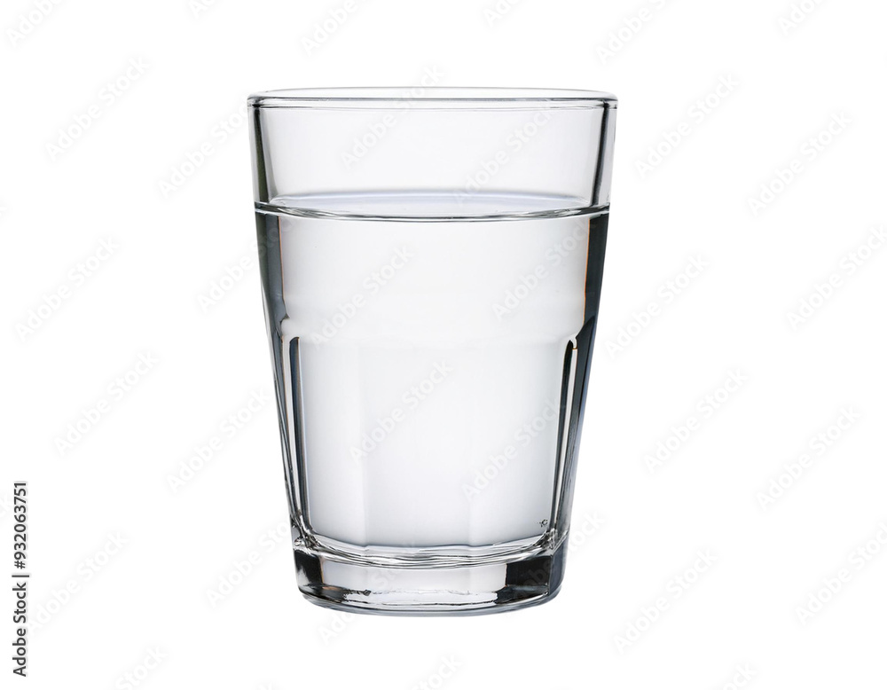 Transparent Glass of Water Isolated on Transparent background Transparent Glass of Water Isolated on Transparent background