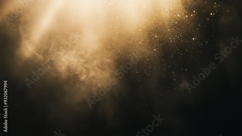 Wallpaper Mural Grainy film texture background with heavy dust particles and a subtle lens flare effect, captured in-studio against a dark backdrop Torontodigital.ca