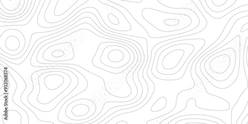Abstract wave paper curved reliefs background .gradient multicolor wave curve lines banner background design .topographic contours map background .Vector geographic contour map.	