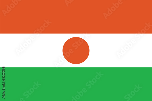 Free Download National flag of Niger. Nigerian flag. Vector Illustration. - GFXLoad
