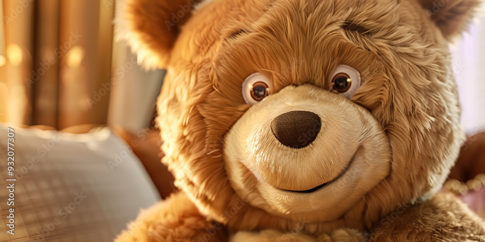 Teddy bear close-up
