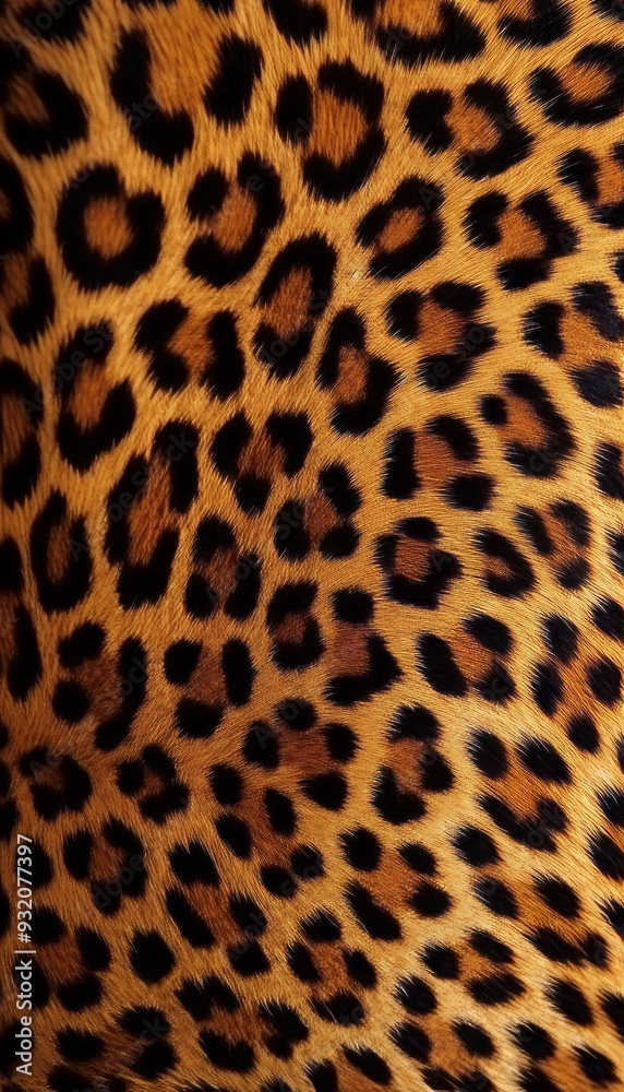 Leopard Fur Texture: Close Up of Wild Animal Skin Leopard Fur Texture: Close Up of Wild Animal Skin