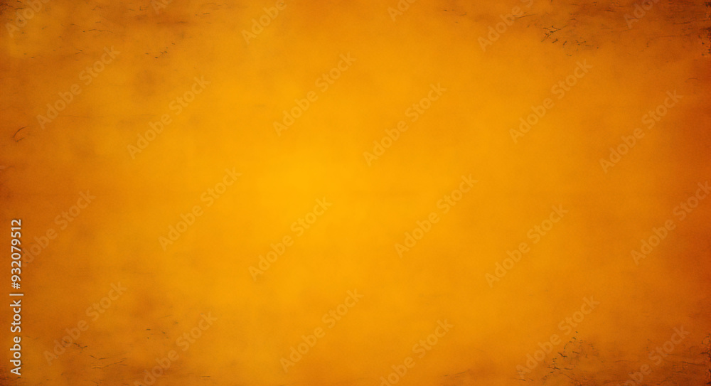 pale abstract gold background yellow grunge border, soft pastel vintage grunge background texture design.	