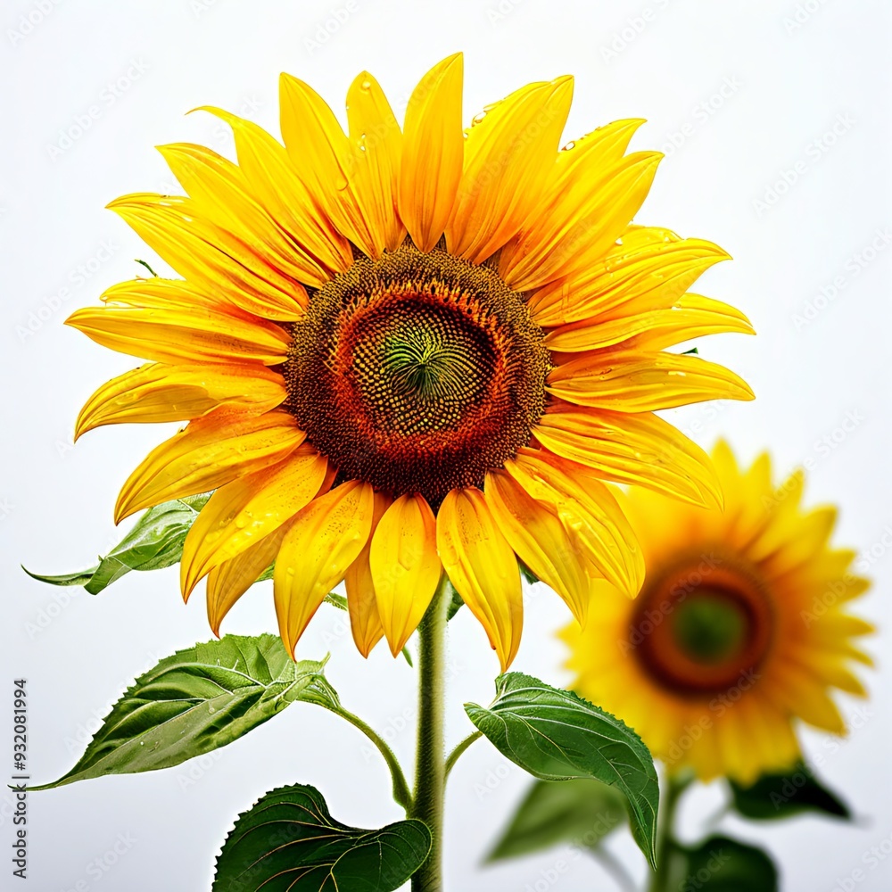 Naklejka premium sunflower, flower, plant, garden
