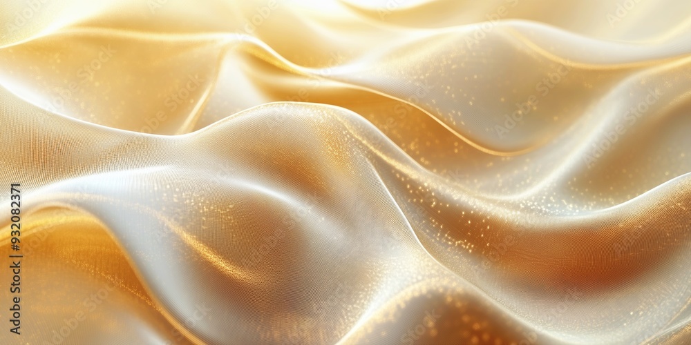 Abstract background with golden lines and curves on a light fabric texture, perfect for luxury and elegant design themes.
Abstract background with golden lines and curves on a light fabric texture, perfect for luxury and elegant design themes.
