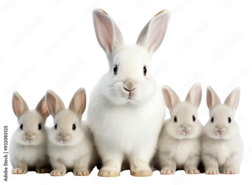 Fototapeta premium PNG Animal mammal rodent rabbit transparent background