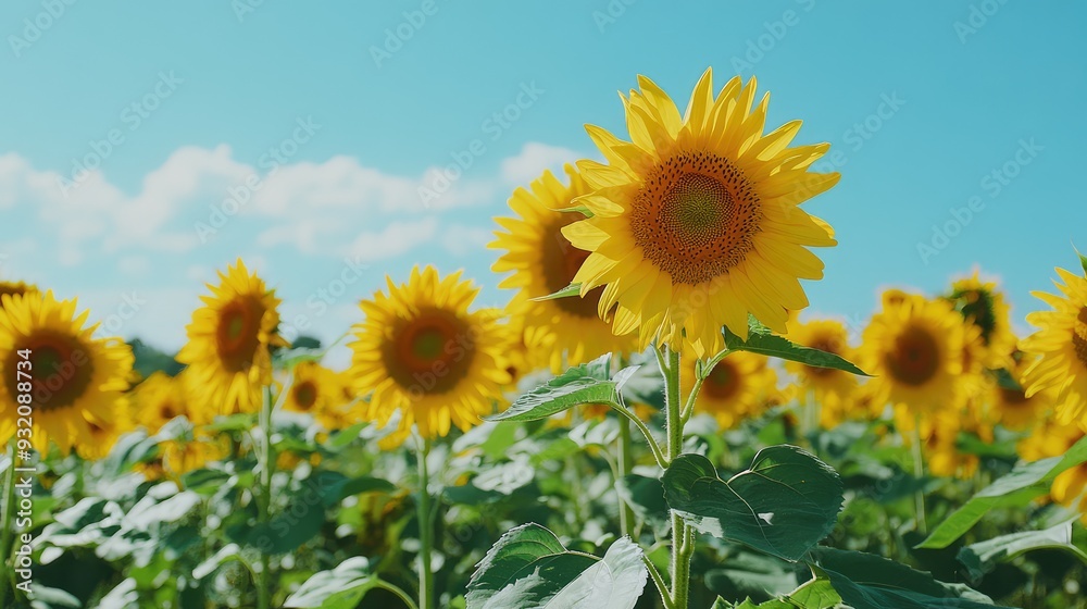 Happy Sunflowers Swaying in the Breeze
Happy Sunflowers Swaying in the Breeze