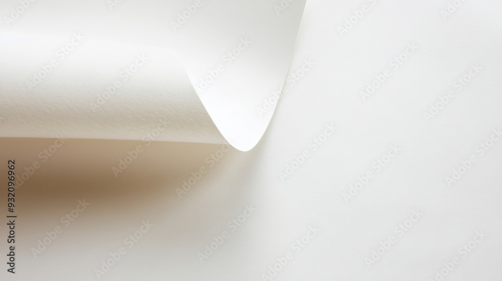 Simple white paper background with subtle texture and soft lighting, offering a minimalistic and clean aesthetic for creative space. Simple white paper background with subtle texture and soft lighting, offering a minimalistic and clean aesthetic for creative space.