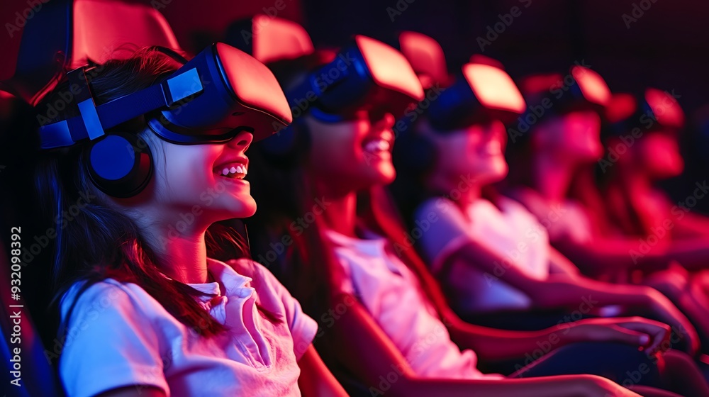 An advanced entertainment hub with immersive virtual reality experiences