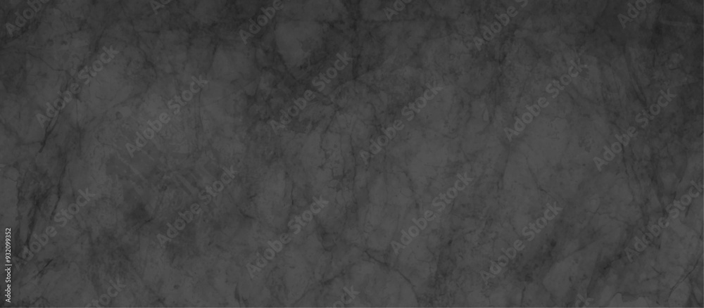 Naklejka premium Black cement or concrete texture of grunge wall surface, dark concrete or cement floor old black board or chalkboard with elegant grunge texture, dark and black textured wall or concrete or plaster.