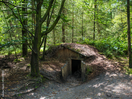 The hidden village - Het verborgen dorp, Veluwe, Provincie Gelderland, Nederland