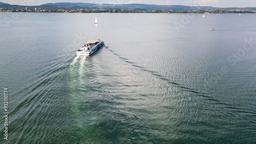 Top view at the Iznang Bodensee area photo