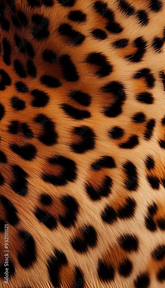 Leopard Fur Texture: Close-Up of Wild Cat Skin Leopard Fur Texture: Close-Up of Wild Cat Skin