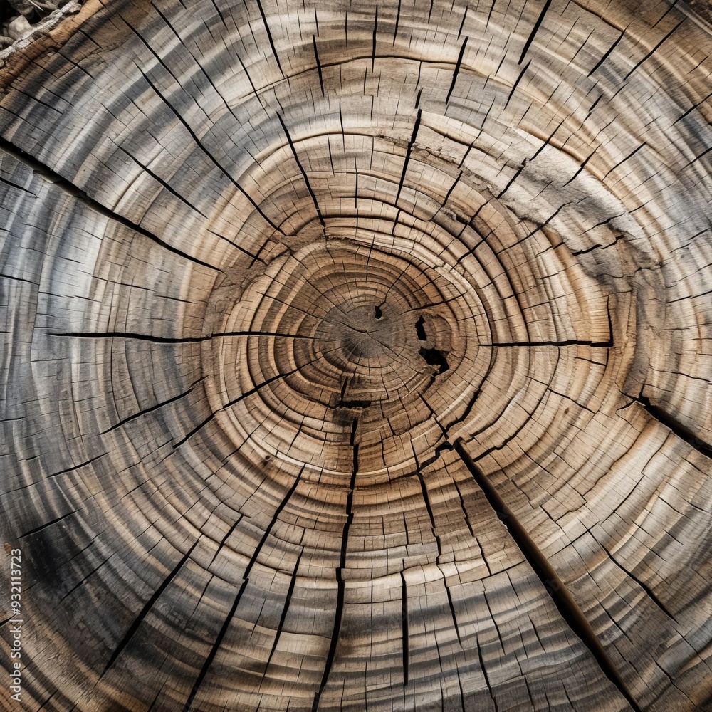 Close Up of Tree Rings - Natural Texture and Pattern Close Up of Tree Rings - Natural Texture and Pattern