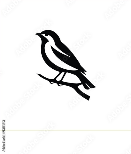 bird silhouette vactor design .
