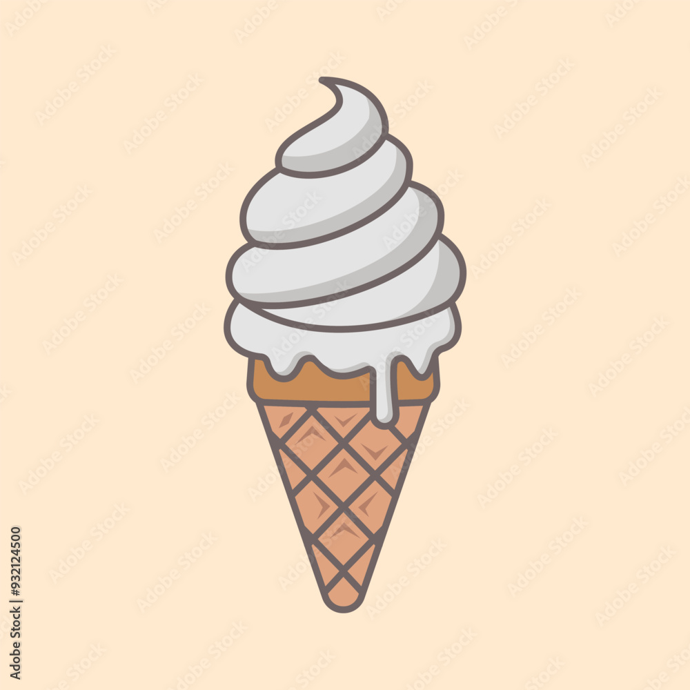ice cream icon design vector template ice cream icon design vector template