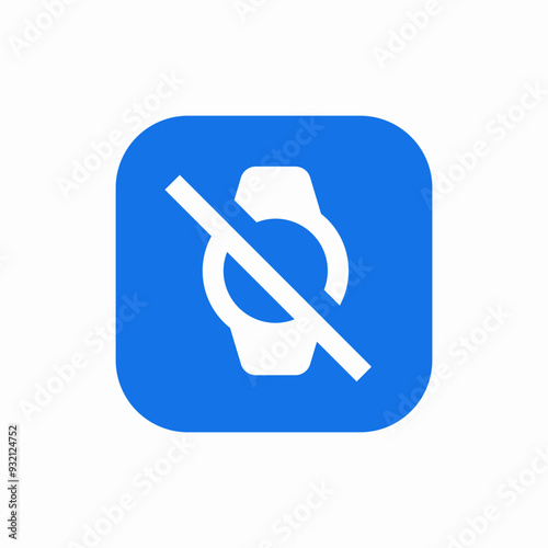 smart watch turned off icon